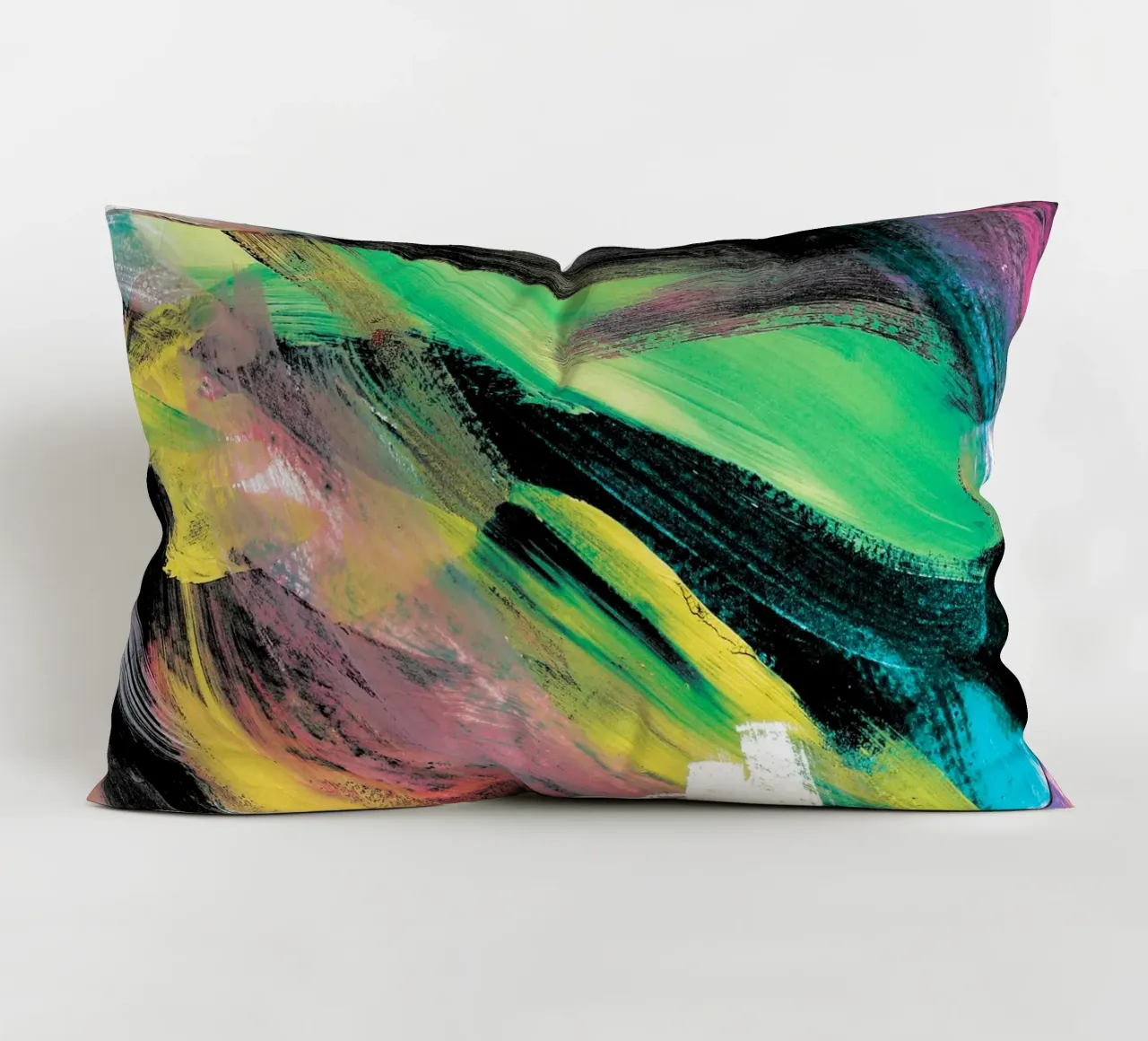 Abstract Artwork Colourful #1 cuscino da kathrinmay