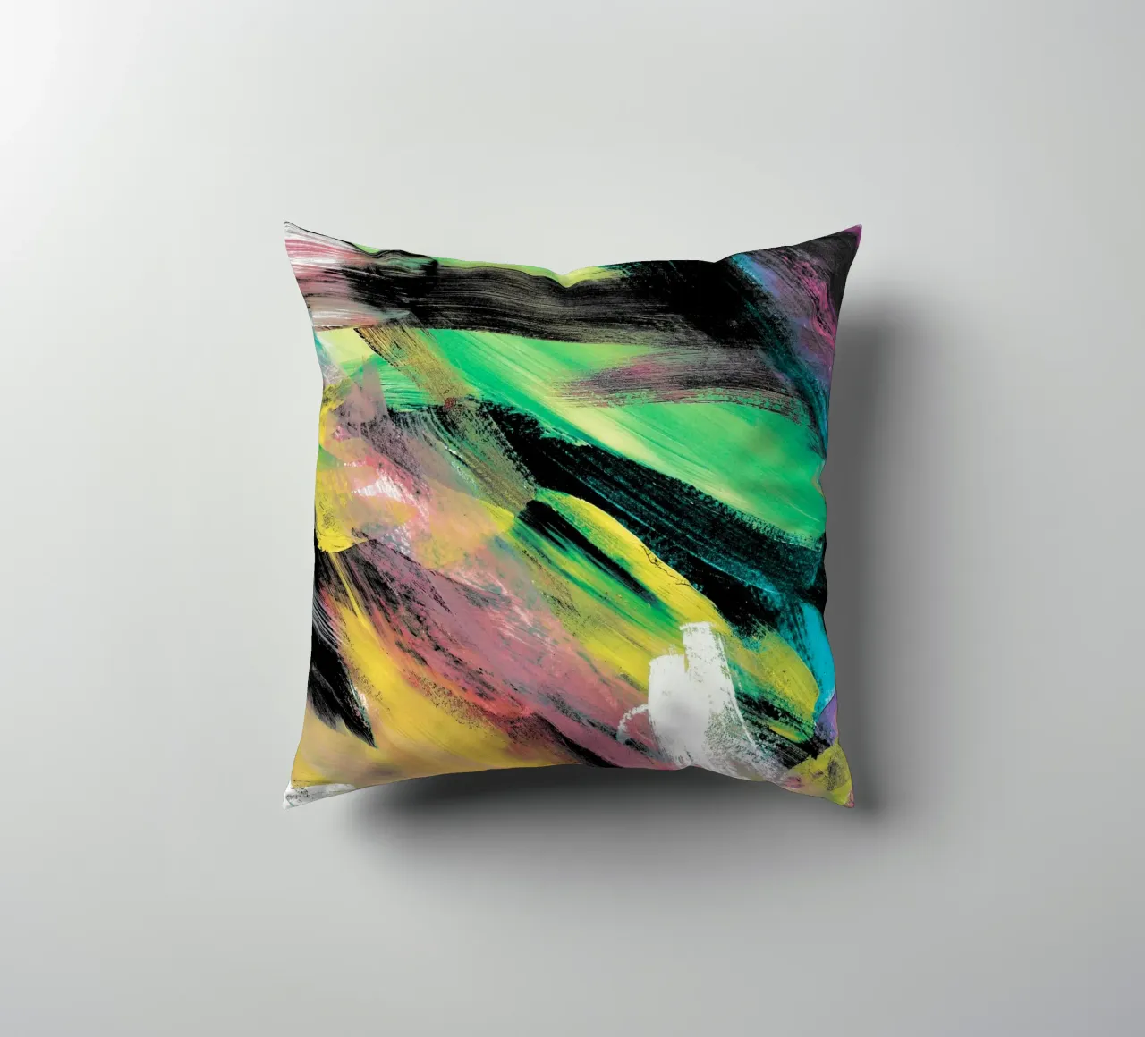 Abstract Artwork Colourful #1 cuscino da kathrinmay