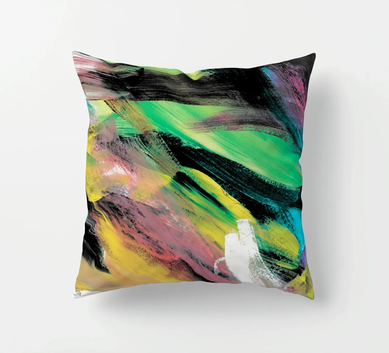 Abstract Artwork Colourful #1 cuscino da kathrinmay