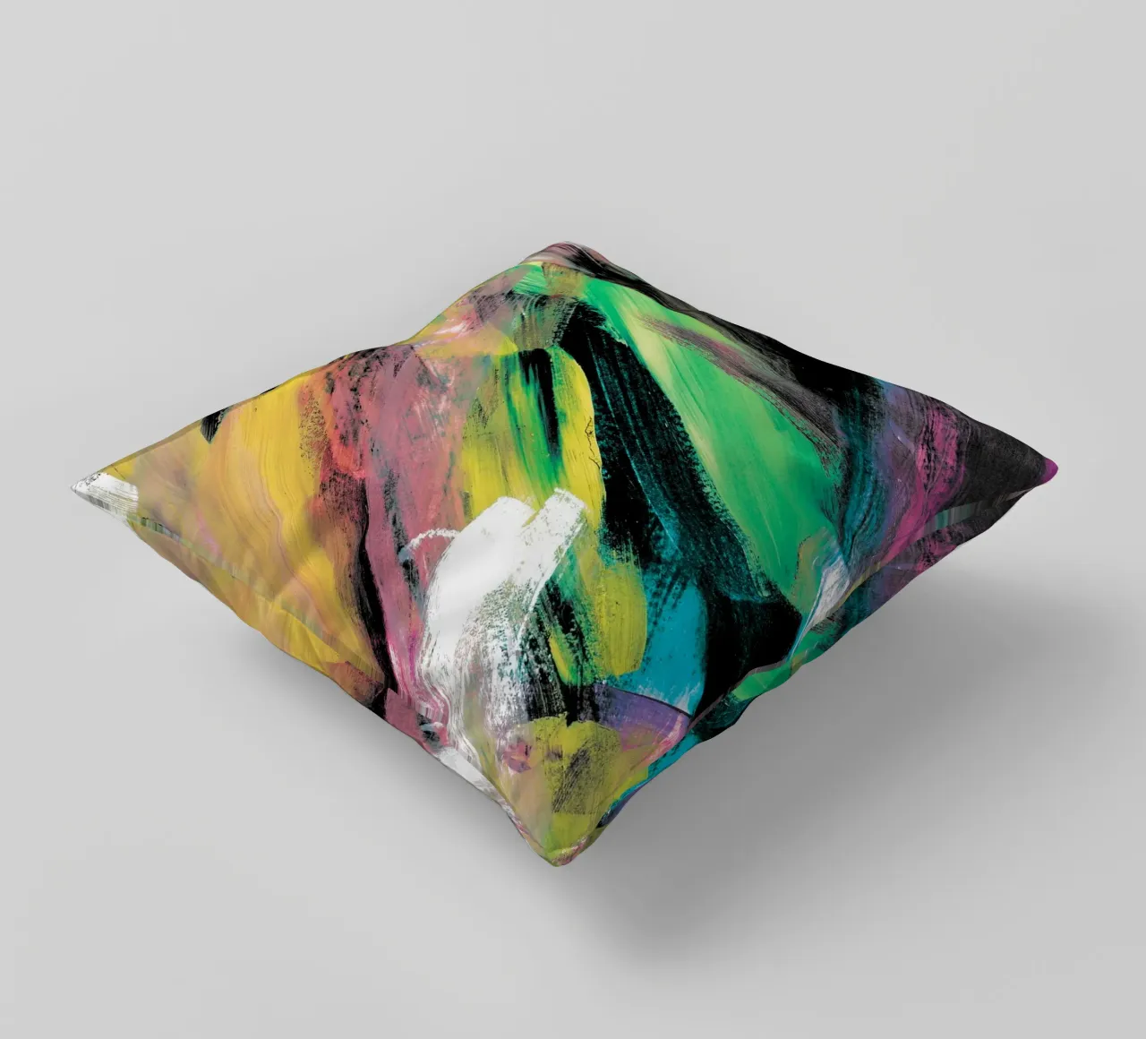 Abstract Artwork Colourful #1 cuscino da kathrinmay