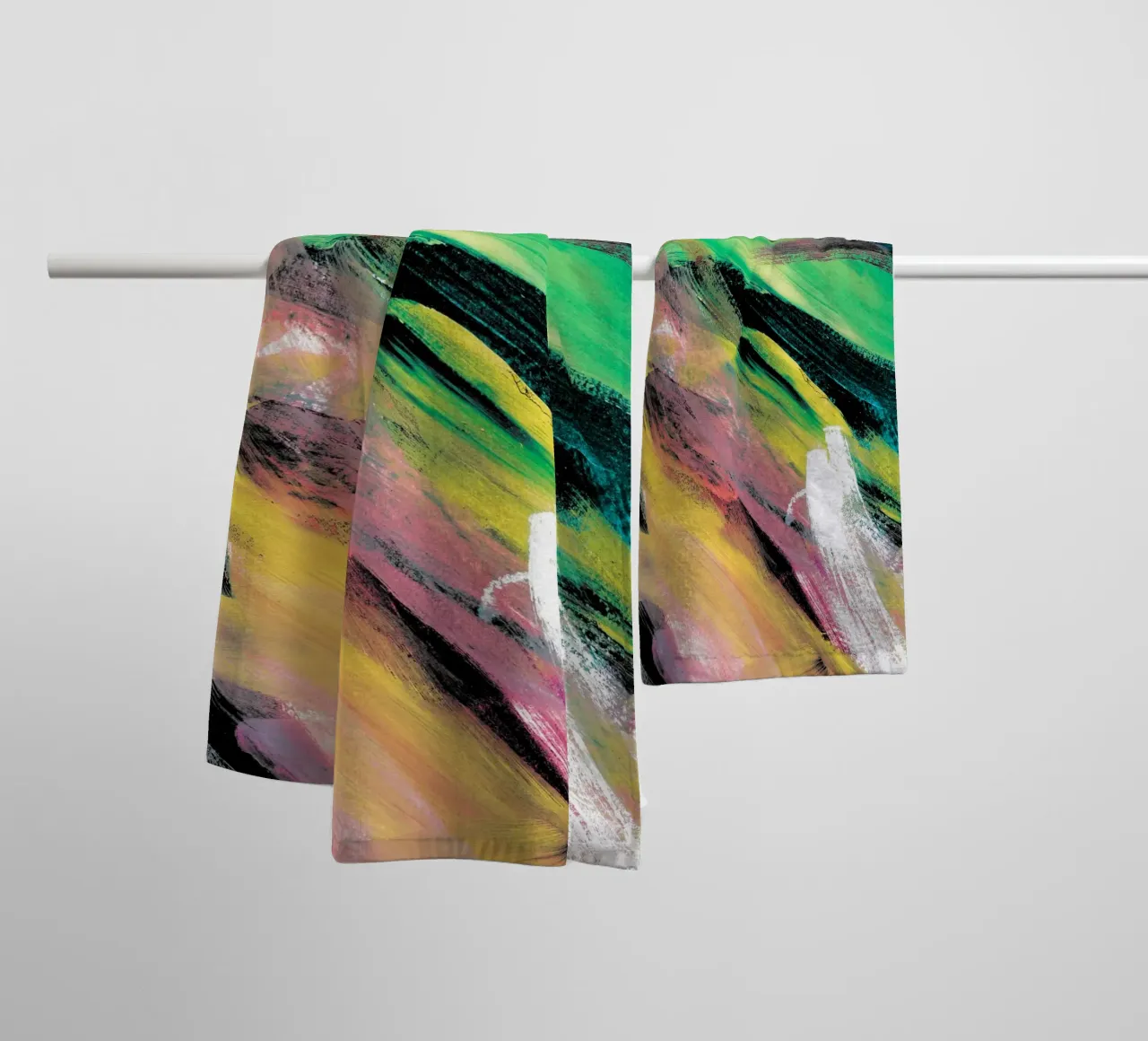 Abstract Artwork Colourful #1 asciugamano da bagno da kathrinmay