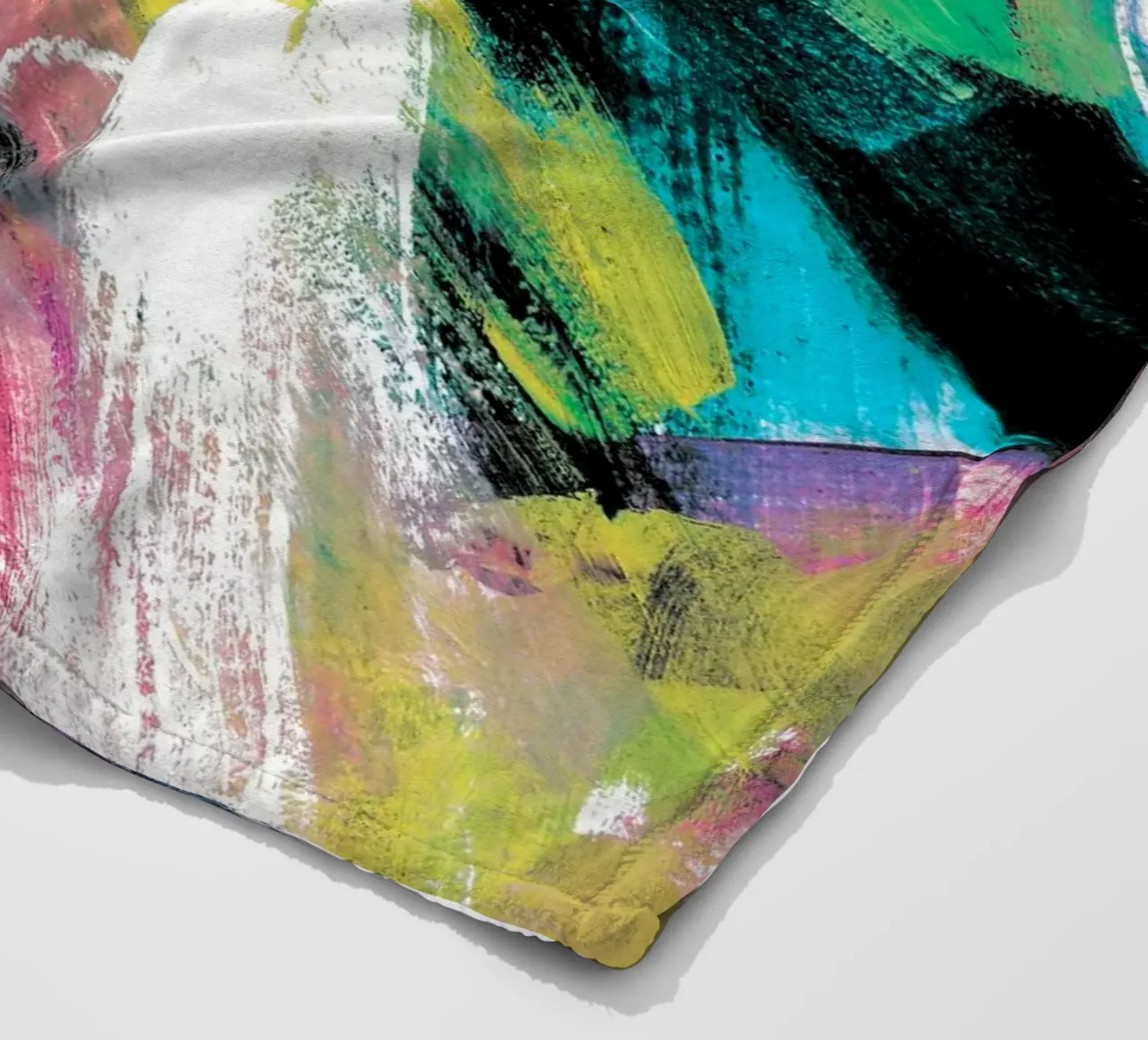 Abstract Artwork Colourful #1 coperta in pile da kathrinmay