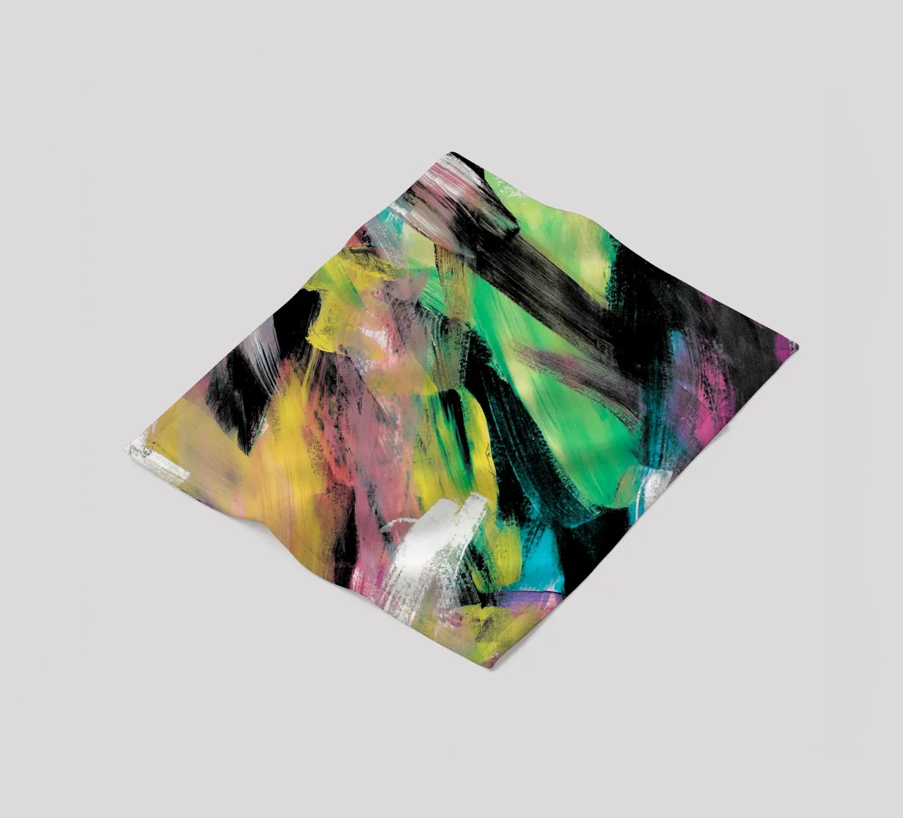 Abstract Artwork Colourful #1 coperta in pile da kathrinmay