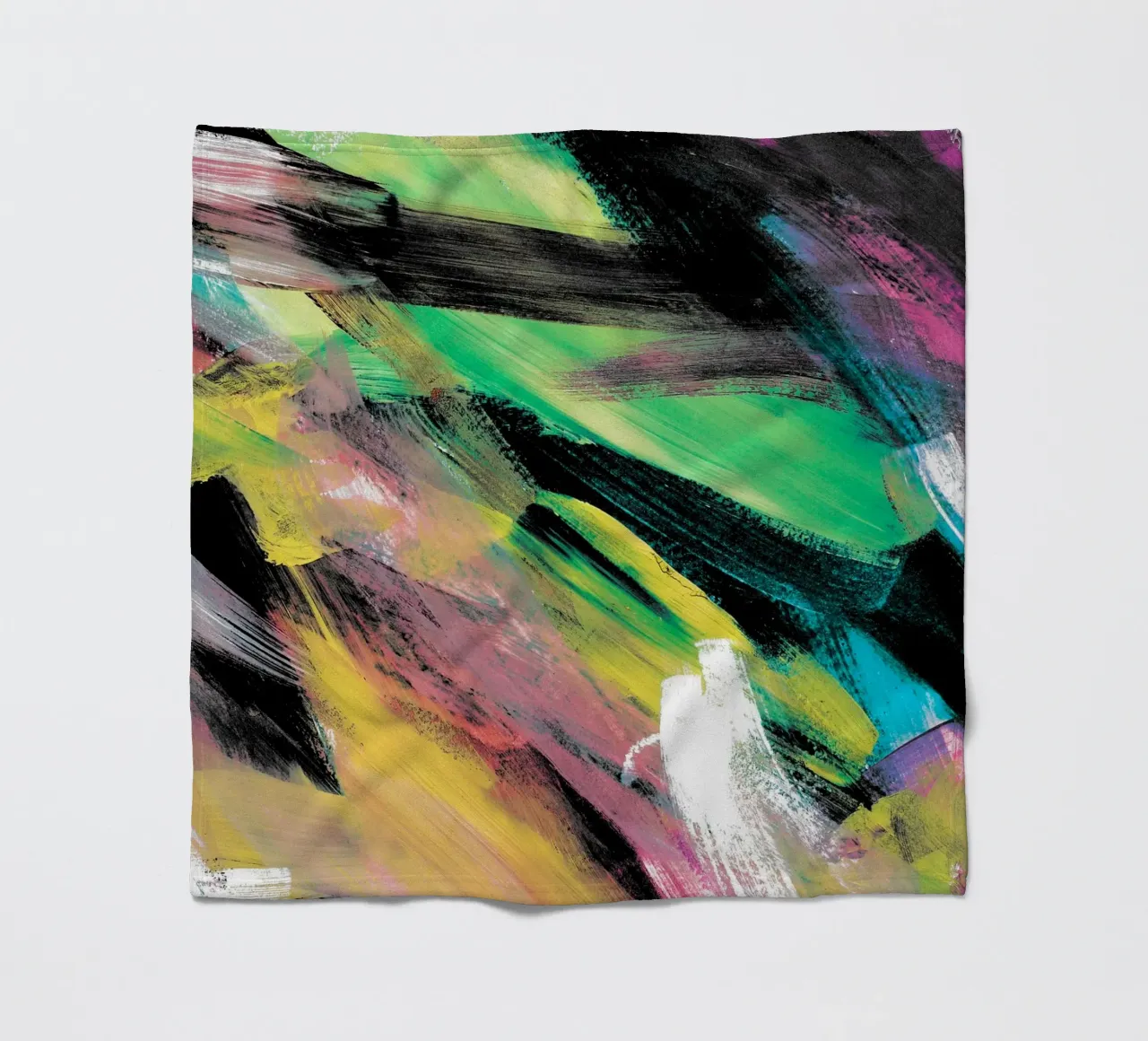 Abstract Artwork Colourful #1 coperta in pile da kathrinmay