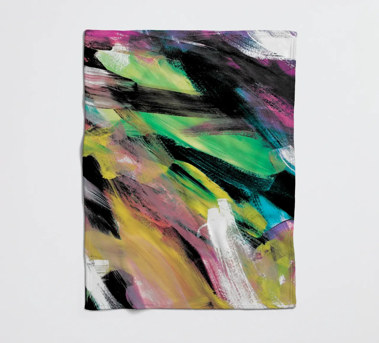 Abstract Artwork Colourful #1 coperta in pile da kathrinmay
