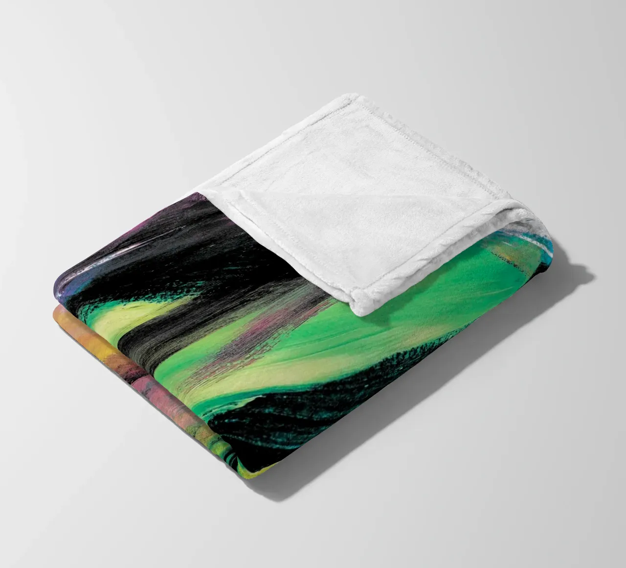 Abstract Artwork Colourful #1 coperta in pile da kathrinmay