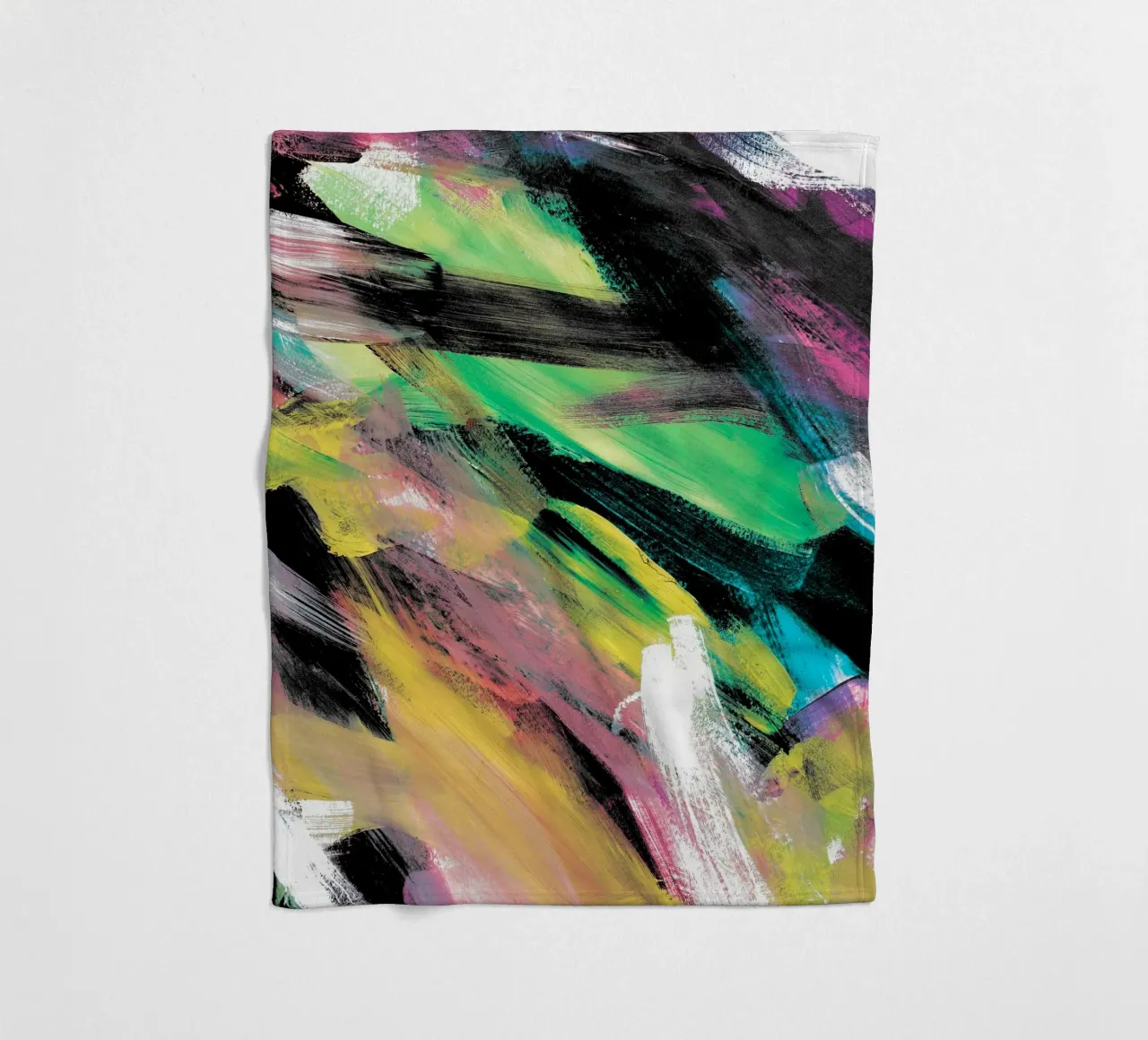 Abstract Artwork Colourful #1 coperta in pile da kathrinmay