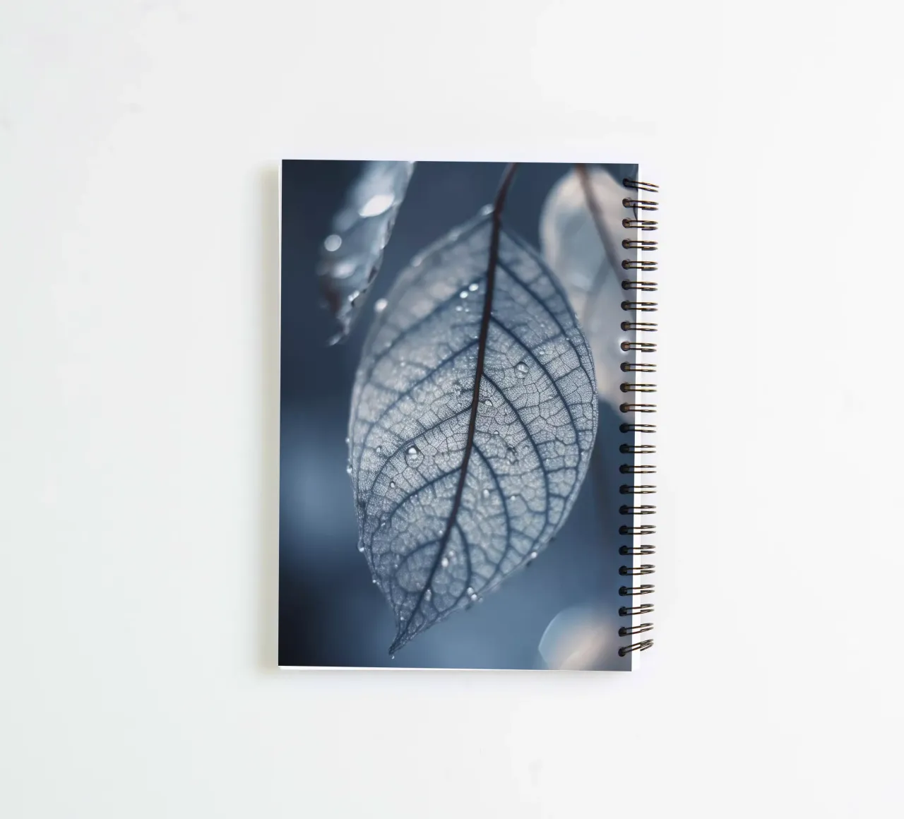 Leaf In Moonlight spiral notebook by treechild