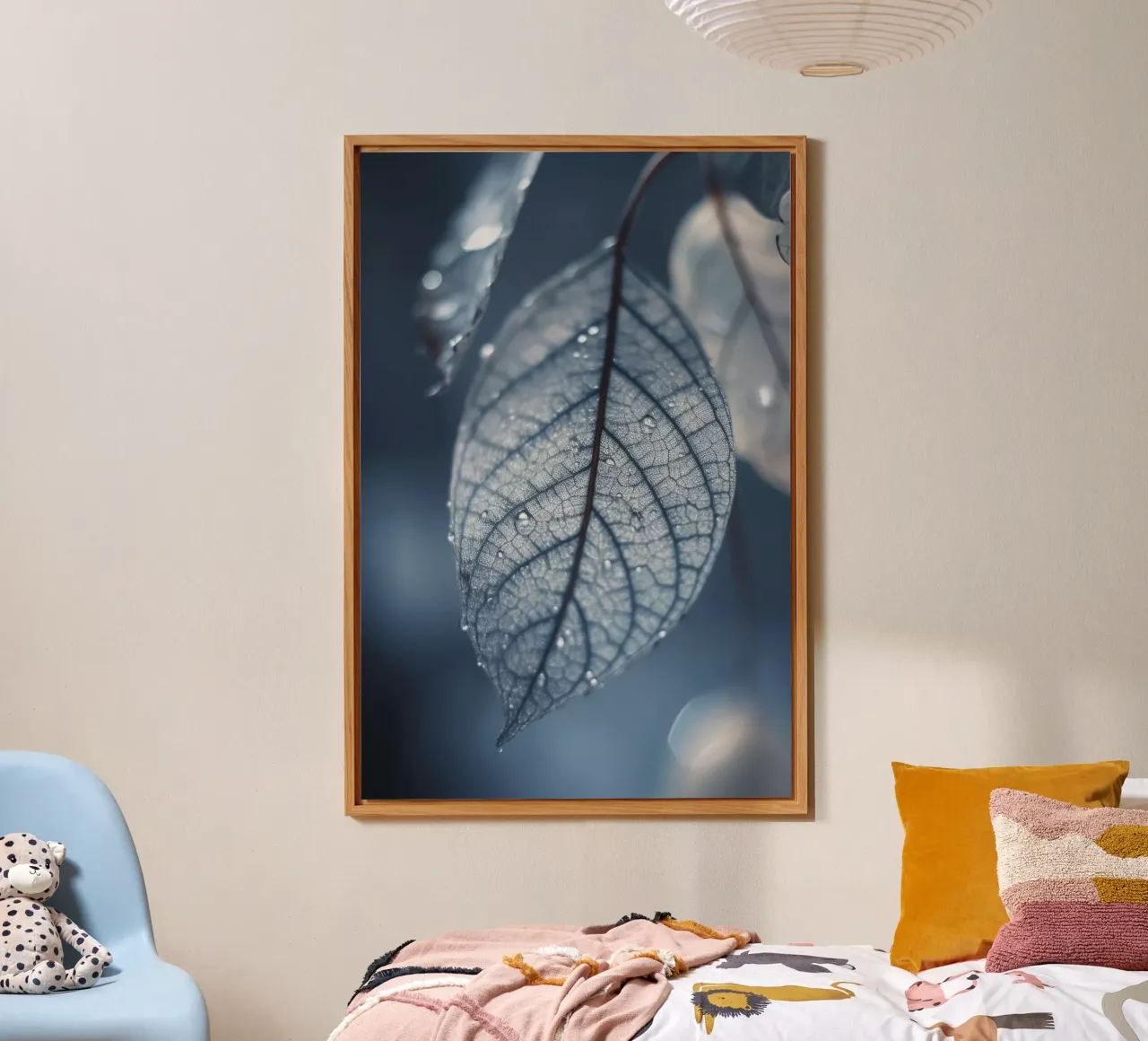 Leaf In Moonlight alluminio dibond da treechild
