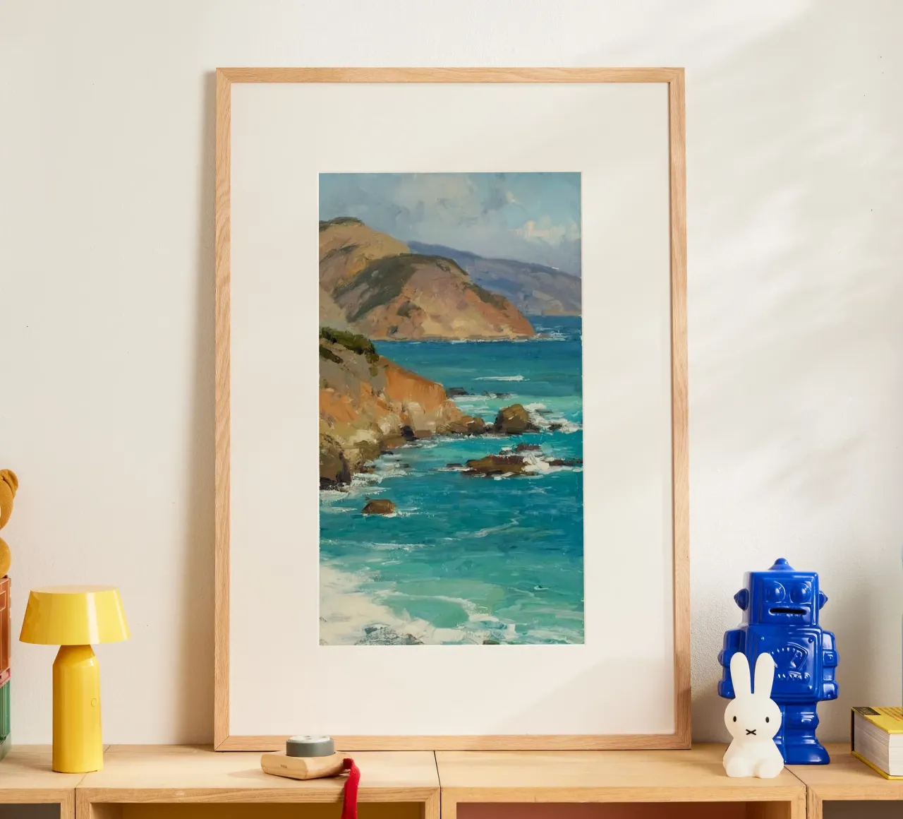 island rock ocean poster da chaodays