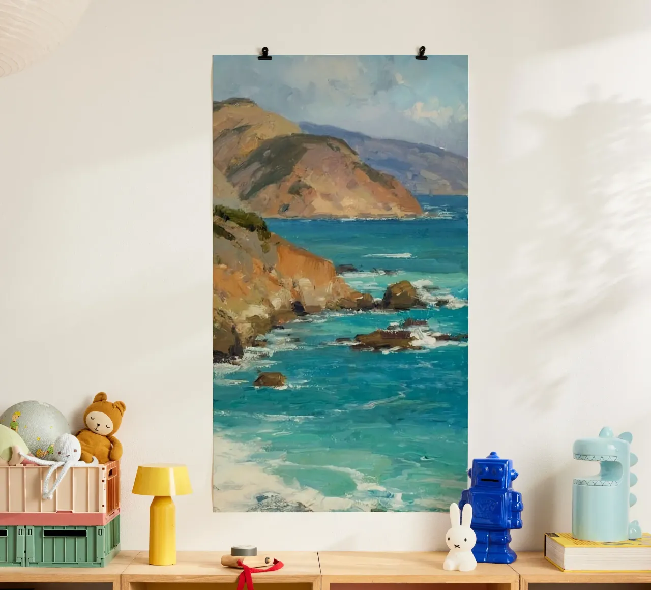 island rock ocean poster da chaodays