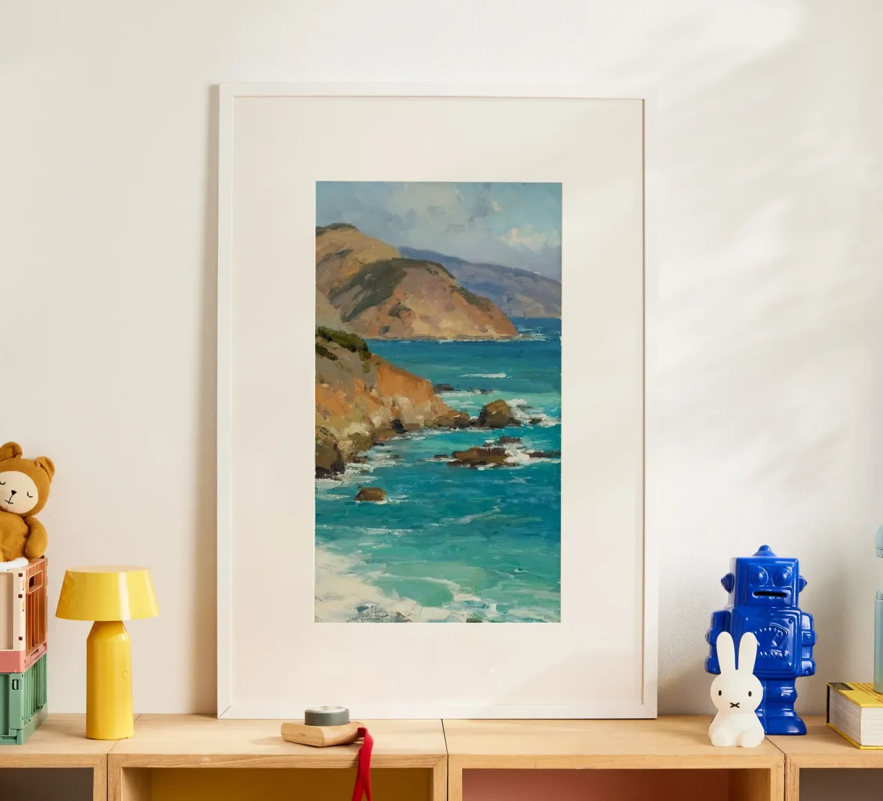 island rock ocean poster da chaodays