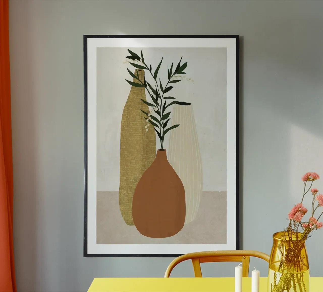 vase high branch poster da throme