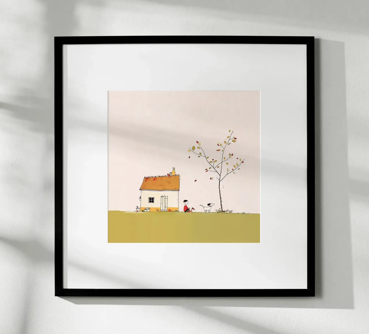 house and pet poster da throme