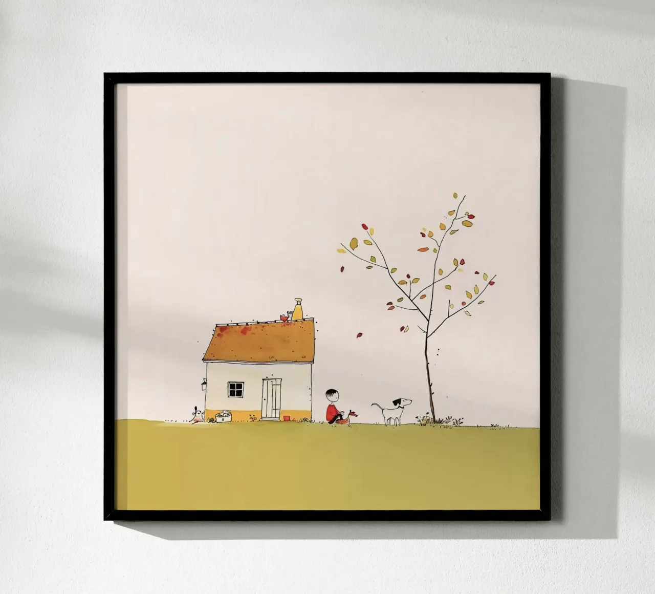 house and pet poster da throme