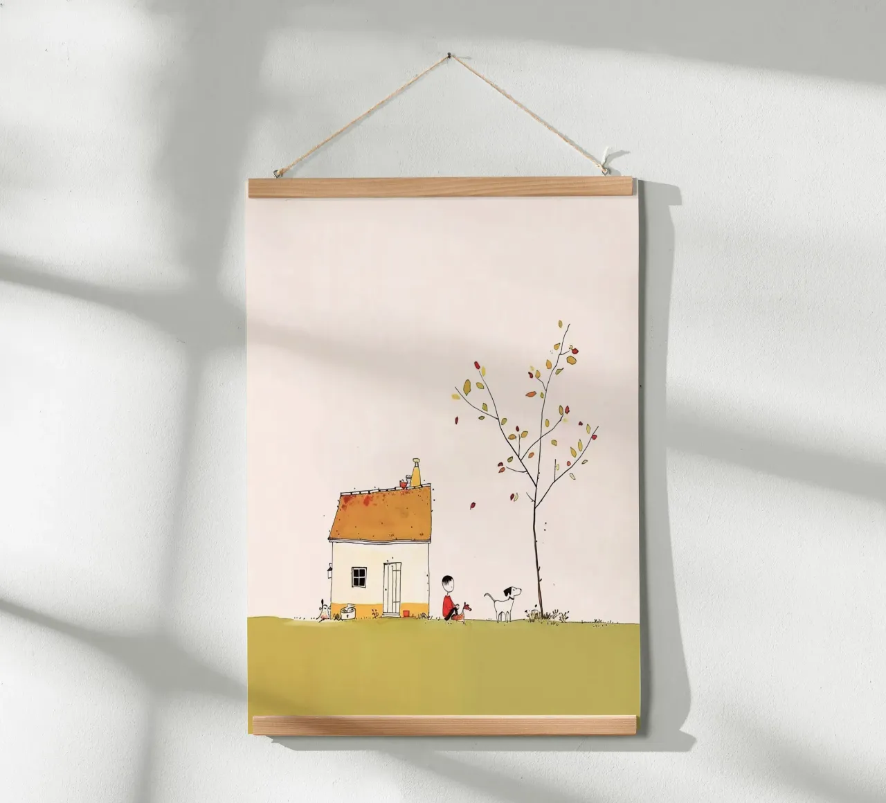 house and pet poster da throme