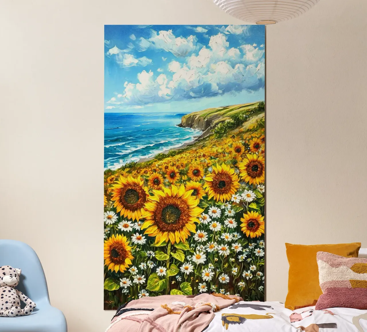 sunflower in island poster da chaodays