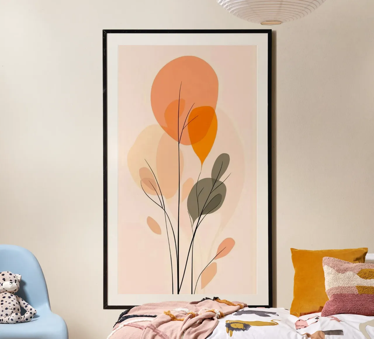 balloon shape flower poster da chaodays