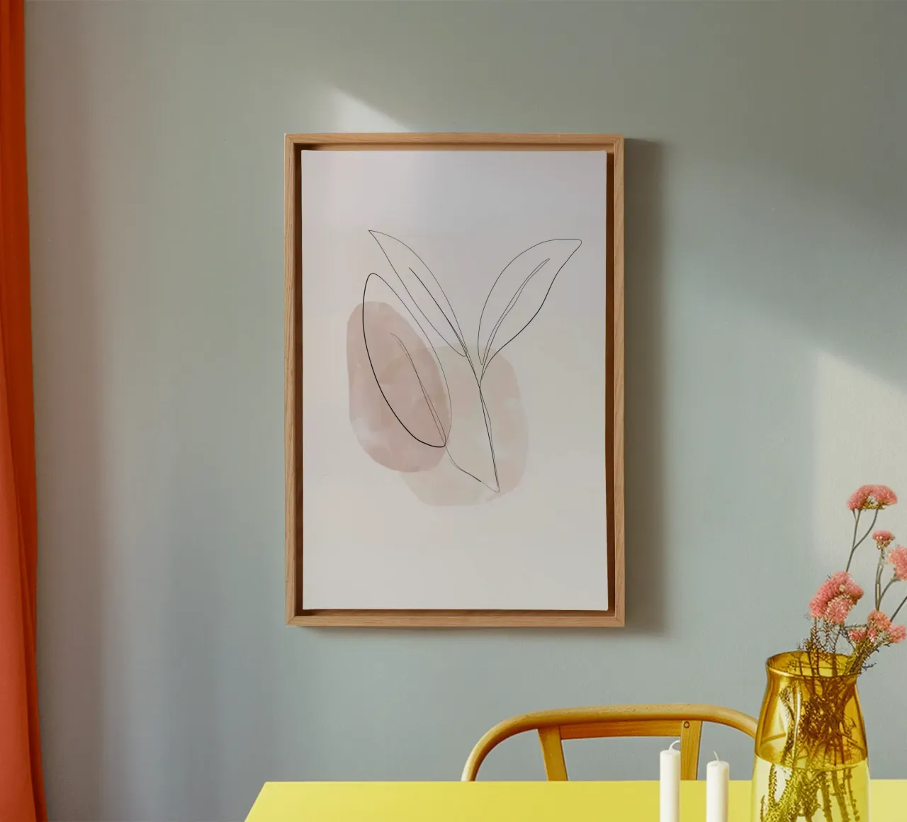 soft line tela con Cornice a cassetta da throme