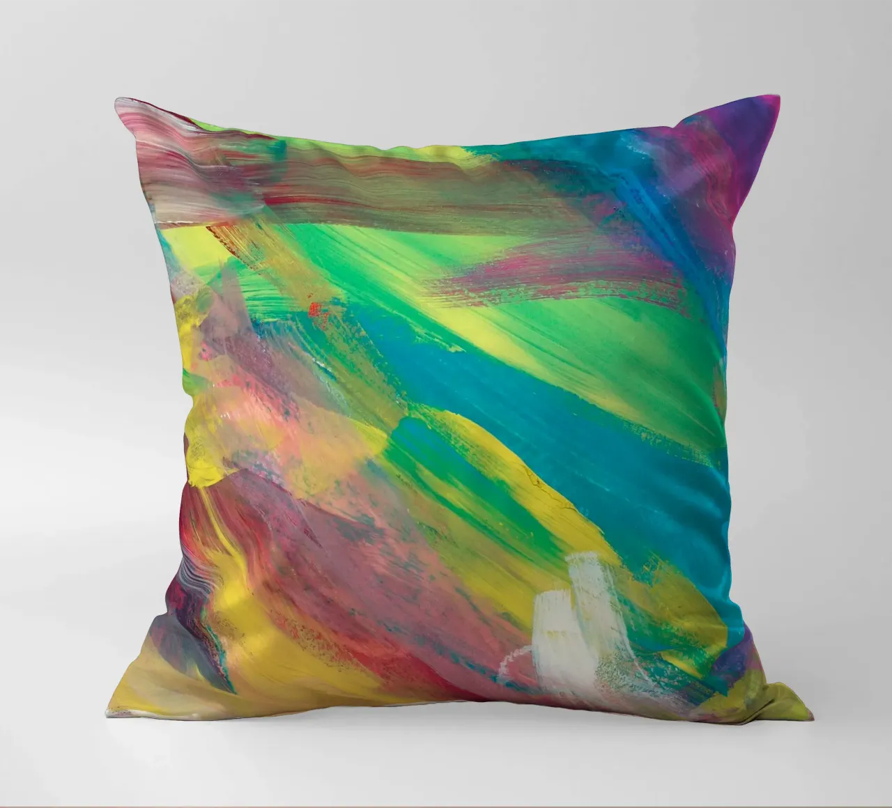 Abstract Artwork Colourful #2 cuscino da kathrinmay