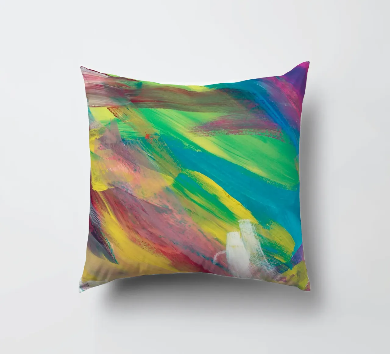 Abstract Artwork Colourful #2 cuscino da kathrinmay