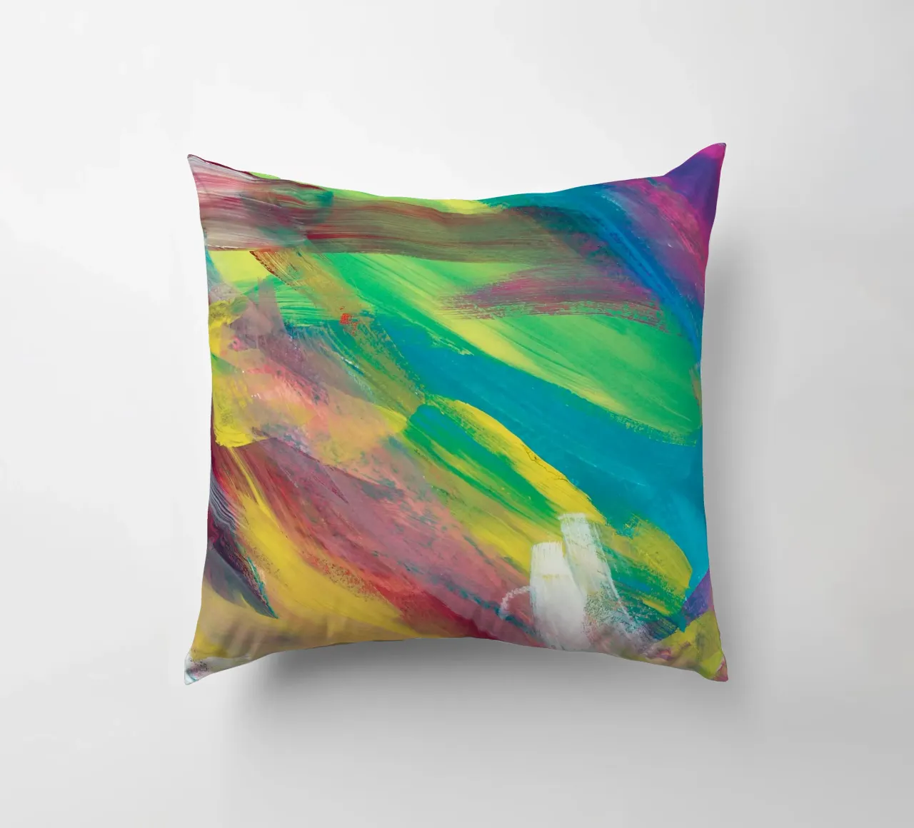 Abstract Artwork Colourful #2 cuscino da kathrinmay