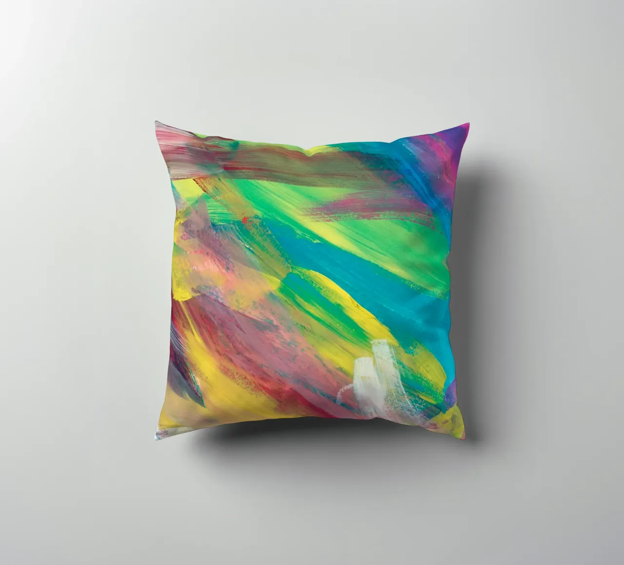 Abstract Artwork Colourful #2 cuscino da kathrinmay