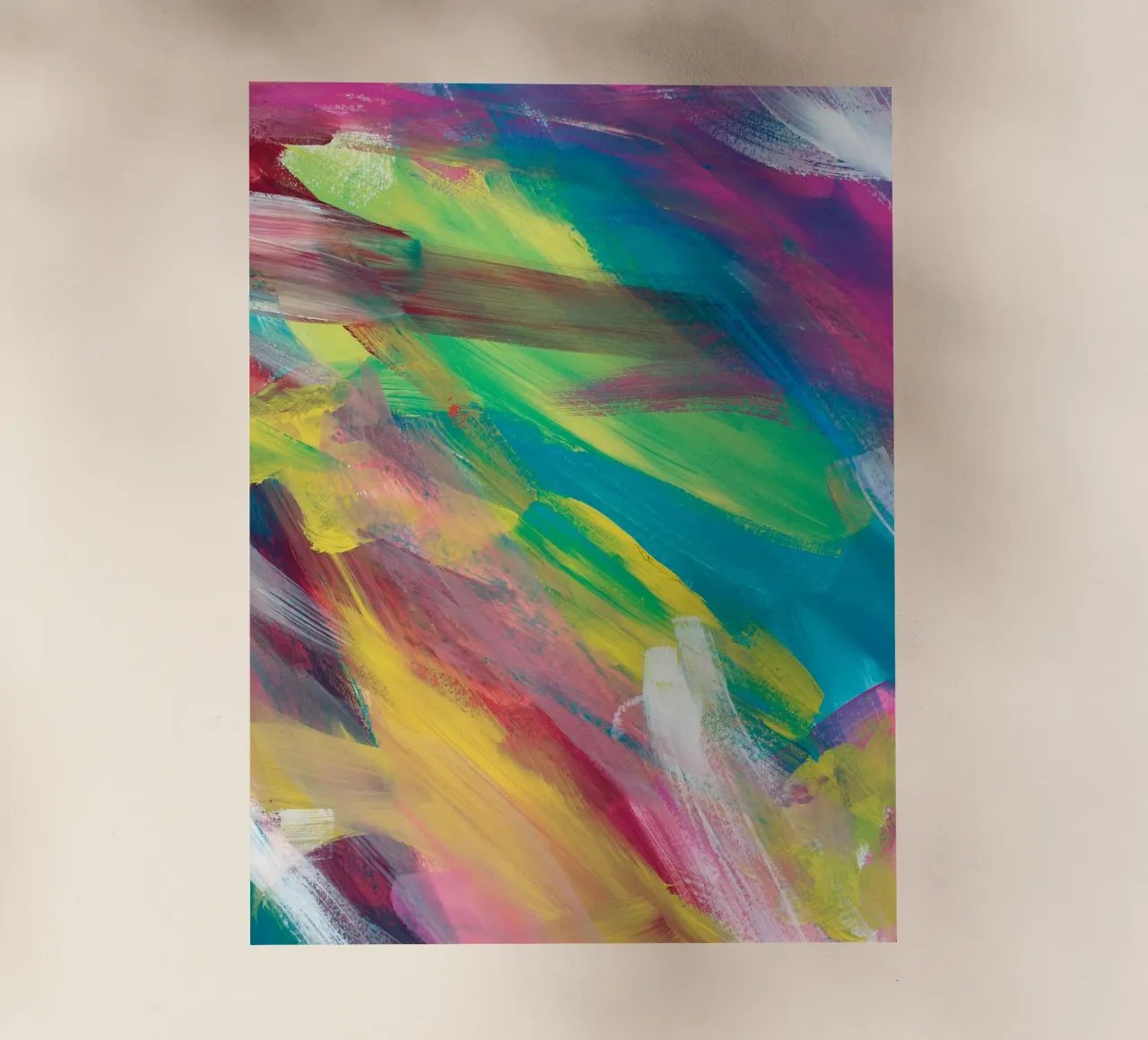 Abstract Artwork Colourful #2 pellicola backlit da kathrinmay