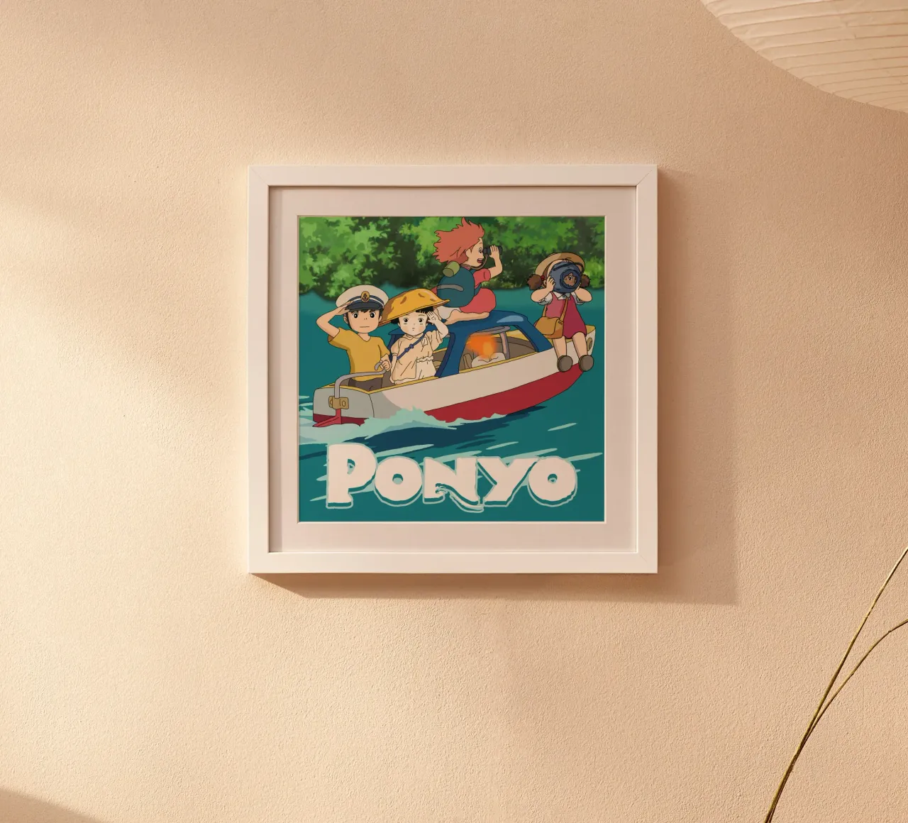 Maglietta classica Ponyo And Friends poster da sophielouise.designs