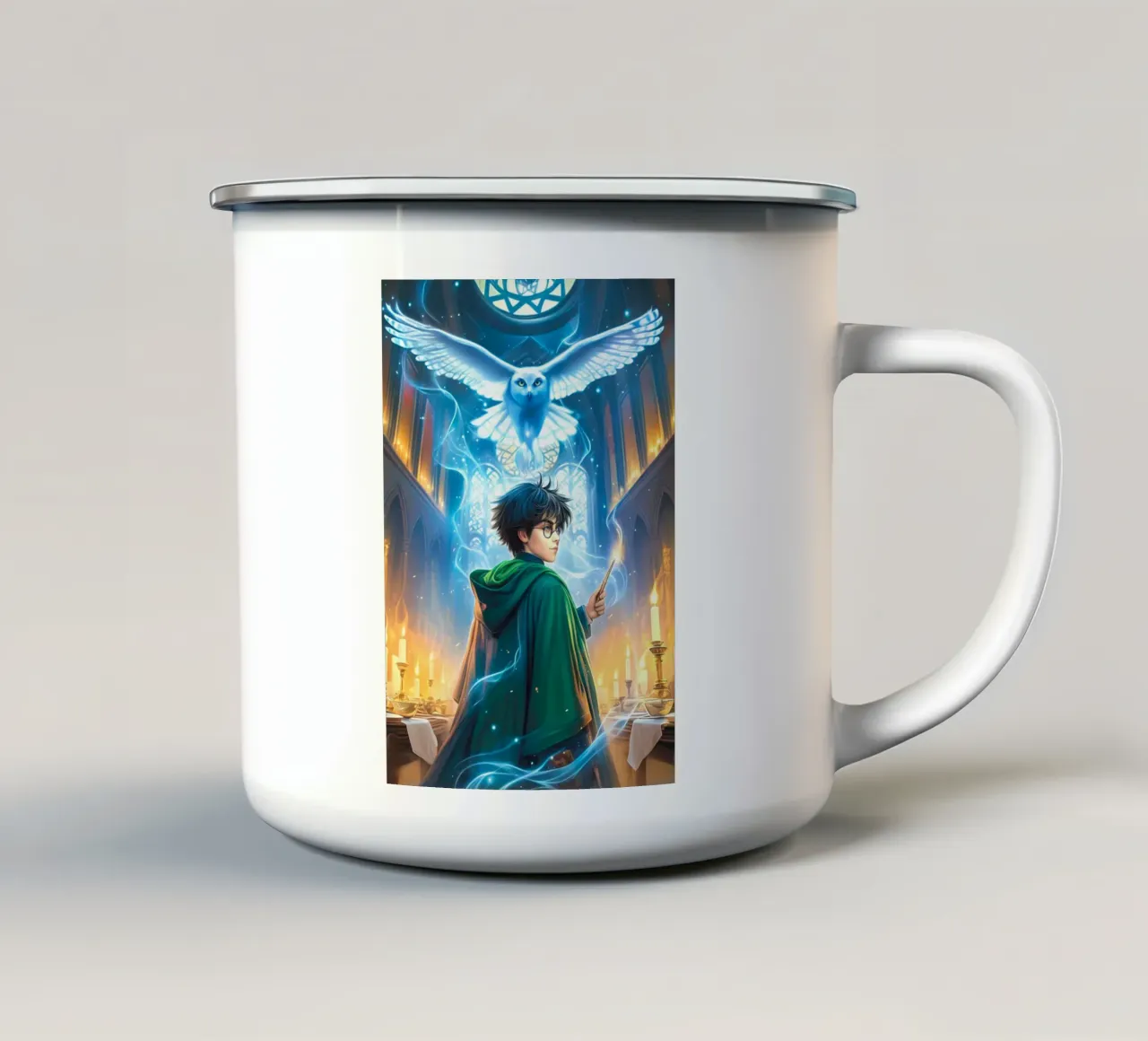 Harry Potter tazza in smalto da Voxel Visionaries