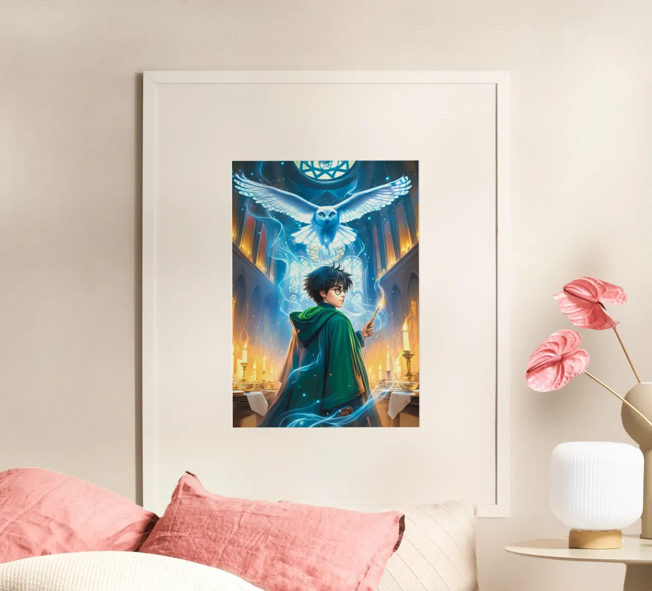 Harry Potter poster da Voxel Visionaries