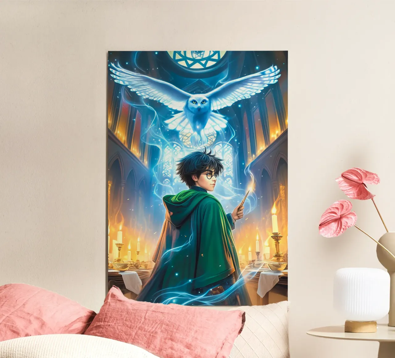 Harry Potter poster da Voxel Visionaries