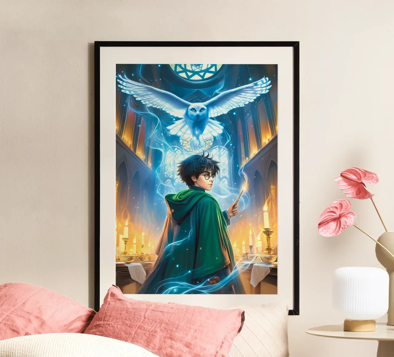 Harry Potter poster da Voxel Visionaries