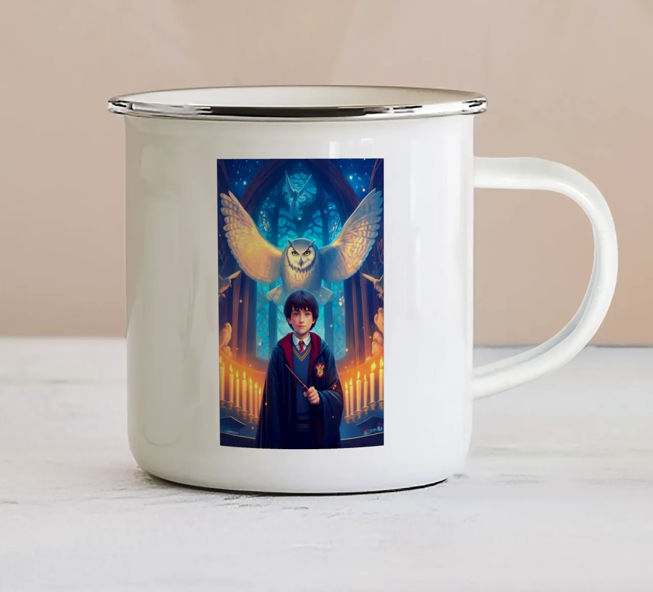 Harry Potter tazza in smalto da Voxel Visionaries