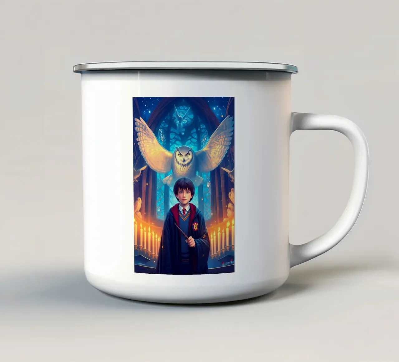 Harry Potter tazza in smalto da Voxel Visionaries