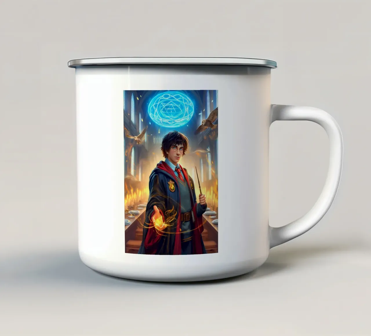 Harry Potter tazza in smalto da Voxel Visionaries
