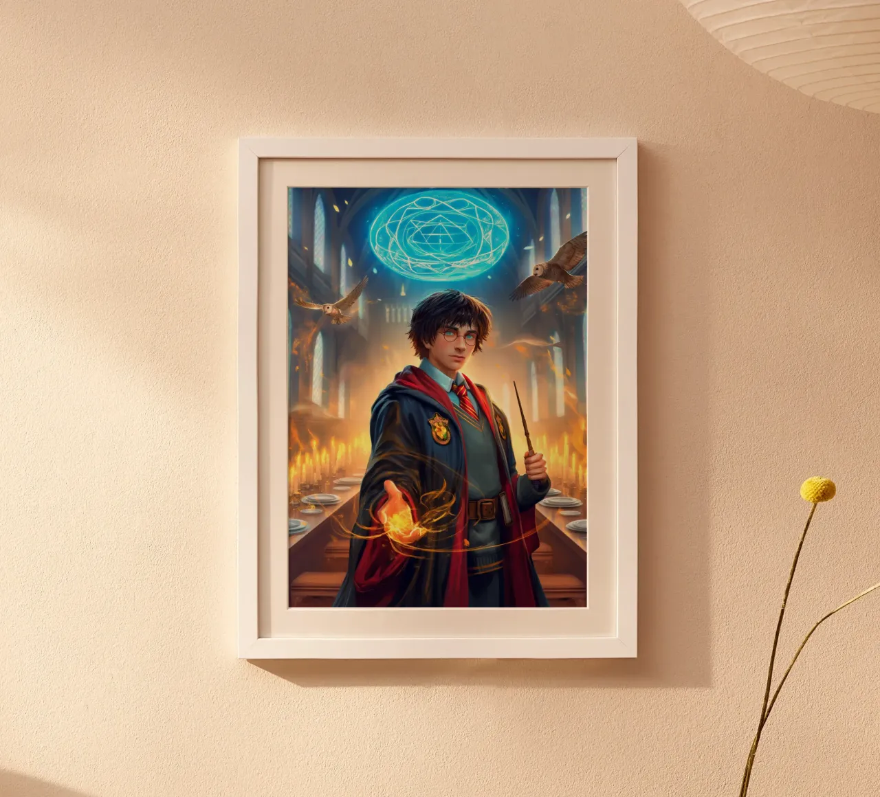 Harry Potter poster da Voxel Visionaries