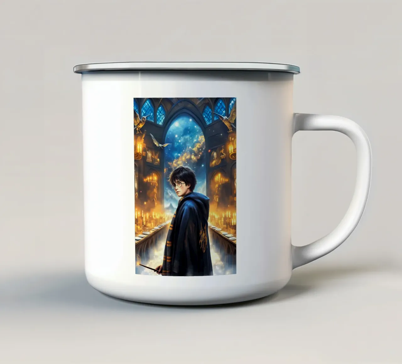 Harry Potter tazza in smalto da Voxel Visionaries