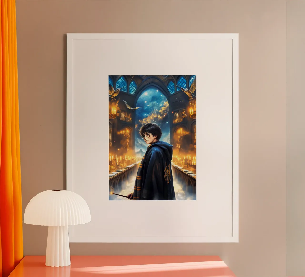 Harry Potter poster da Voxel Visionaries