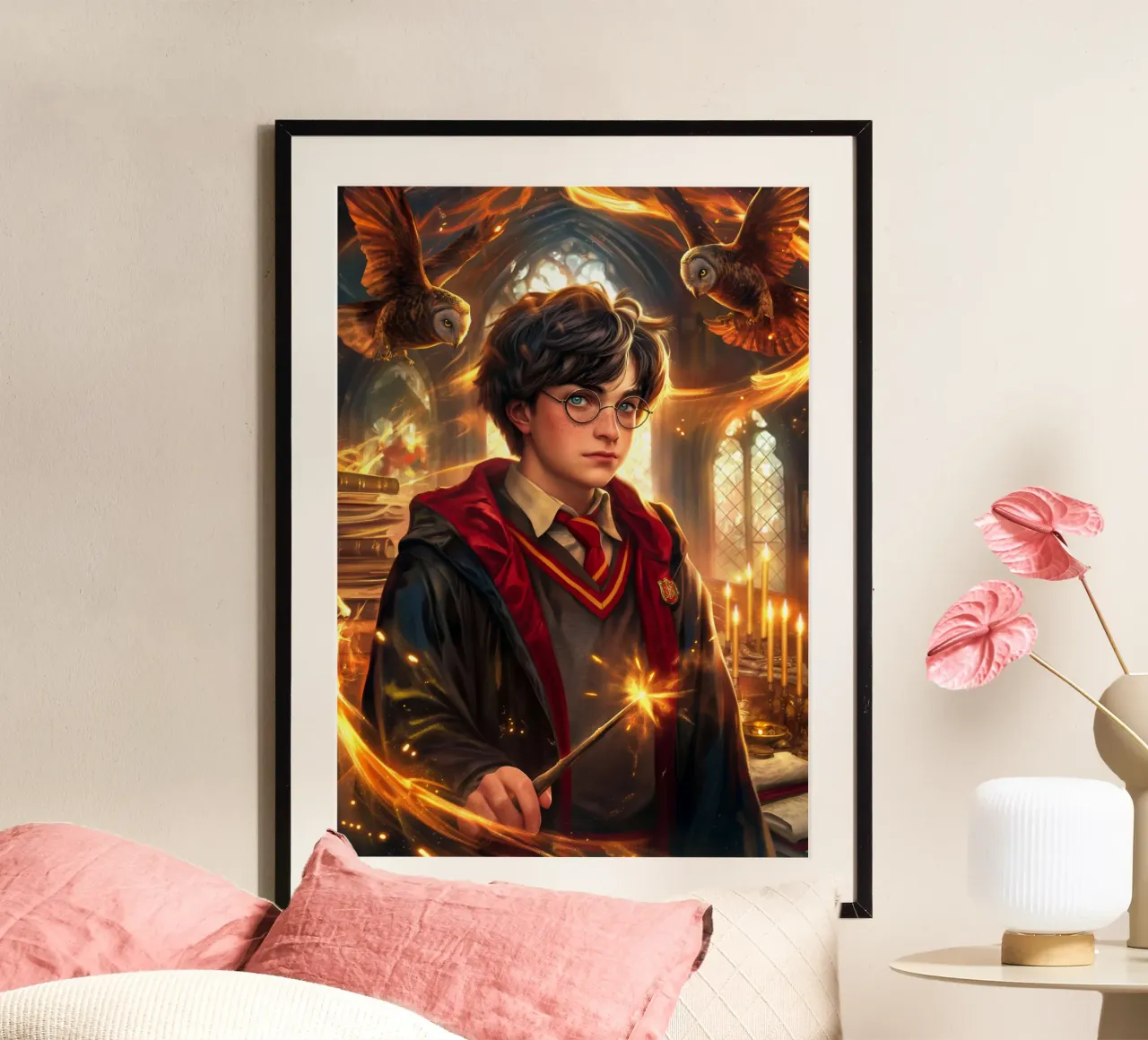 Harry Potter poster da Voxel Visionaries