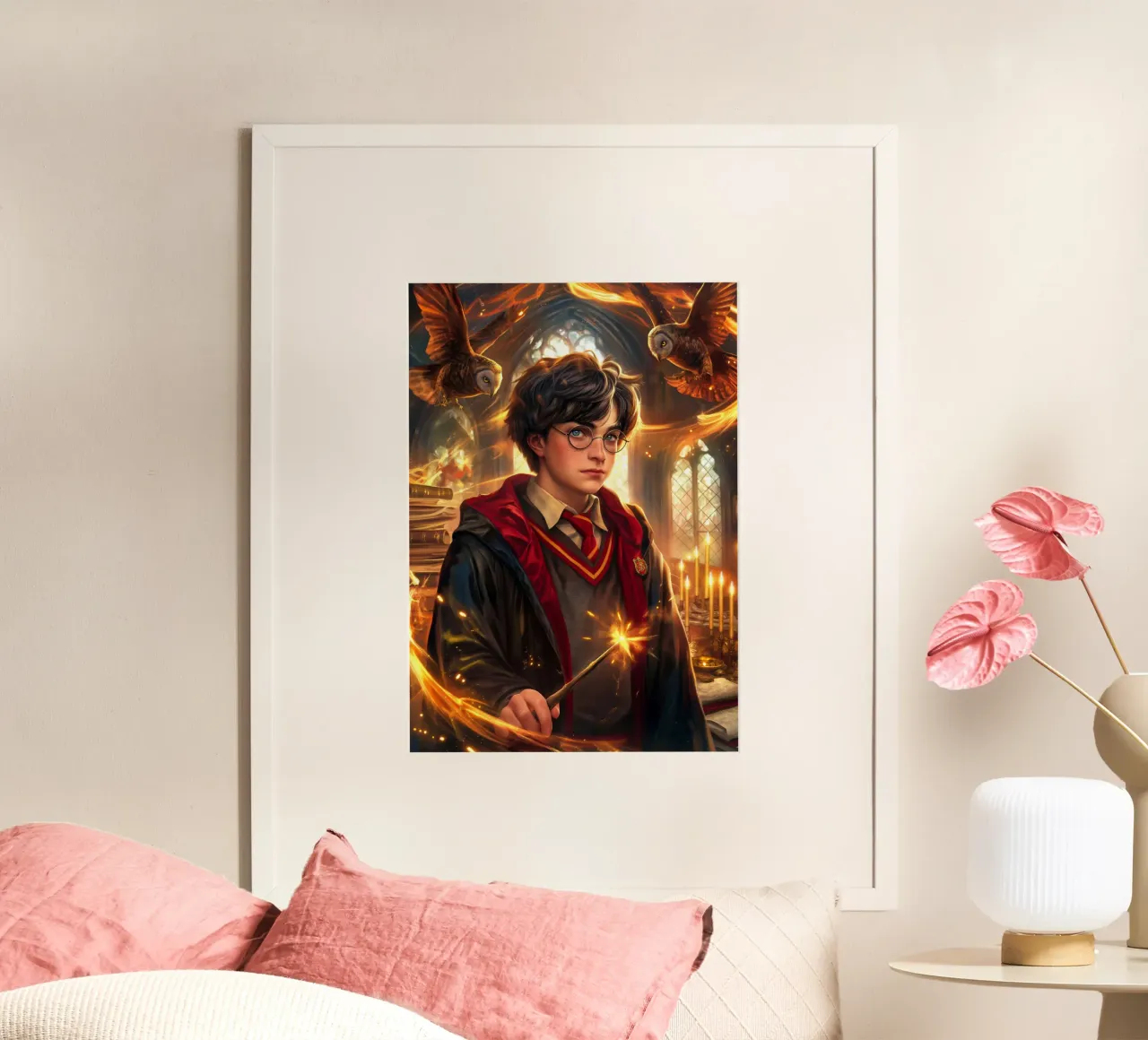 Harry Potter poster da Voxel Visionaries