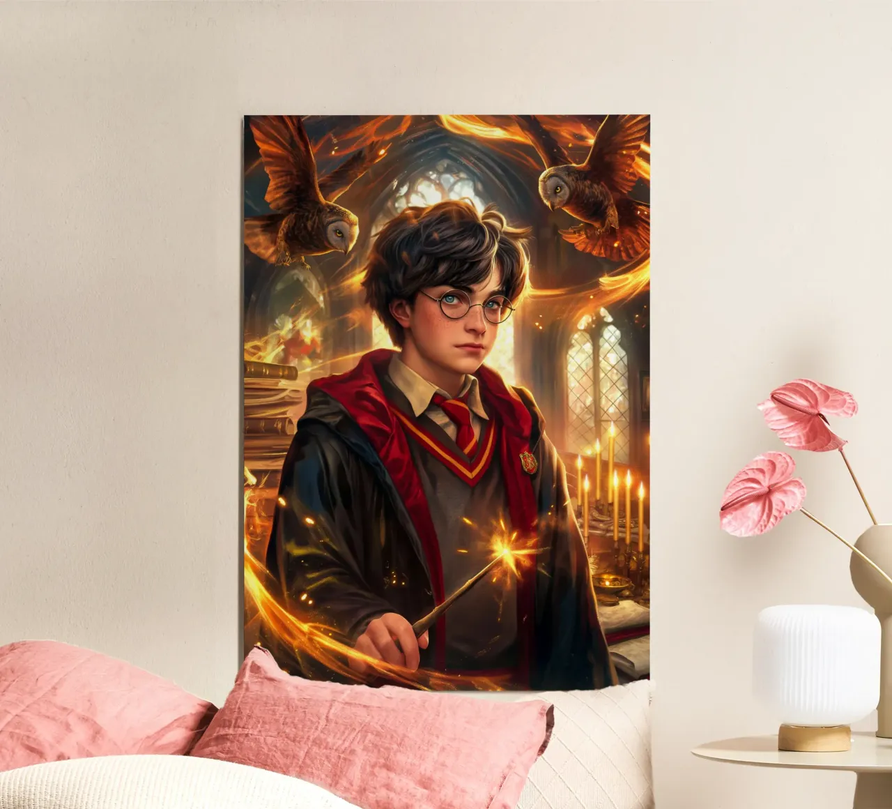 Harry Potter poster da Voxel Visionaries