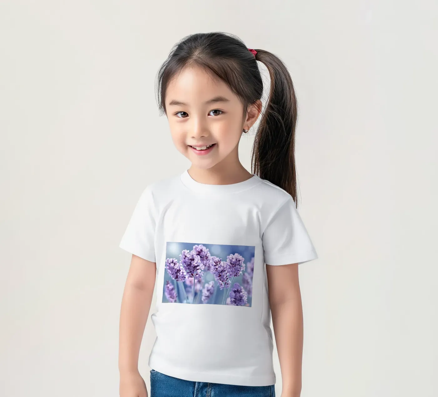 Lavanda t-shirt bambini da Atteloi