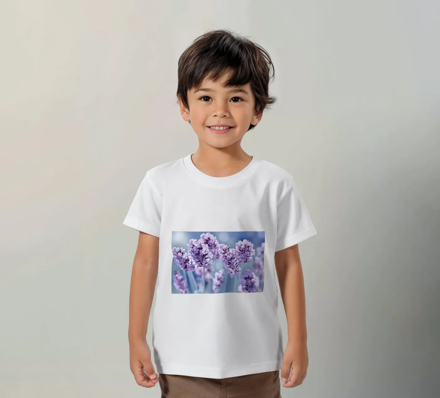 Lavanda t-shirt bambini da Atteloi