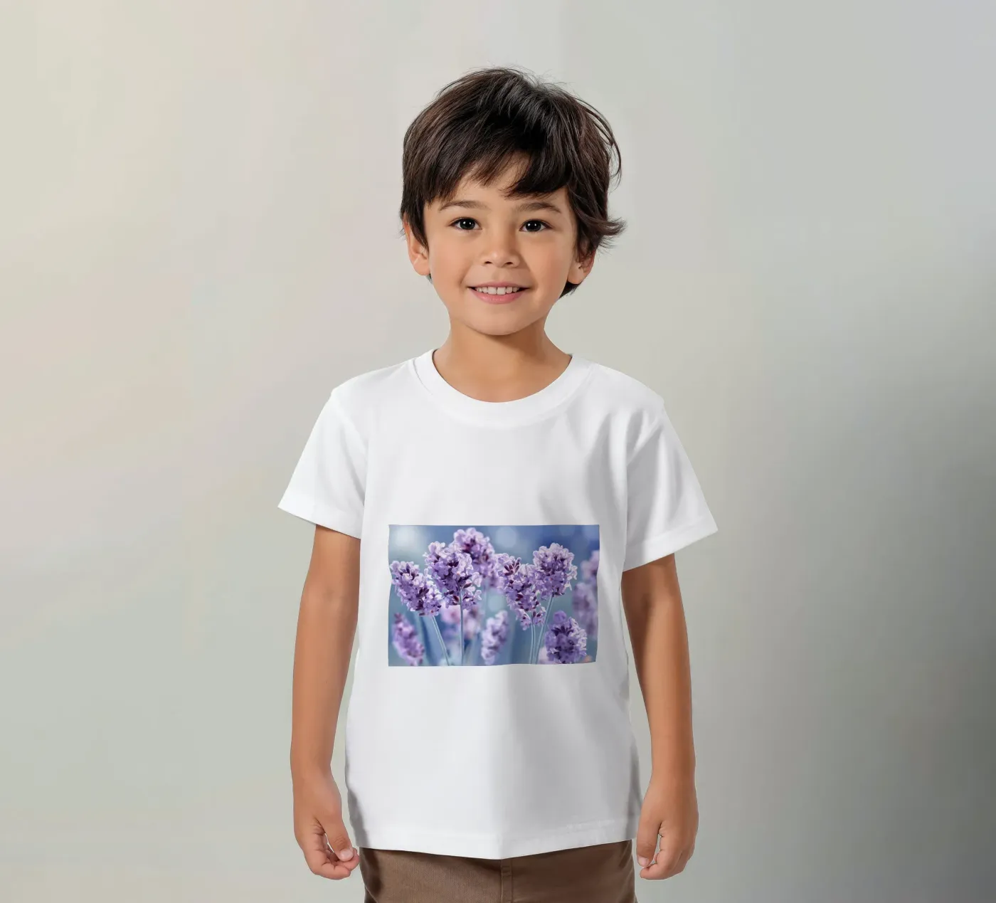 Lavanda t-shirt bambini da Atteloi