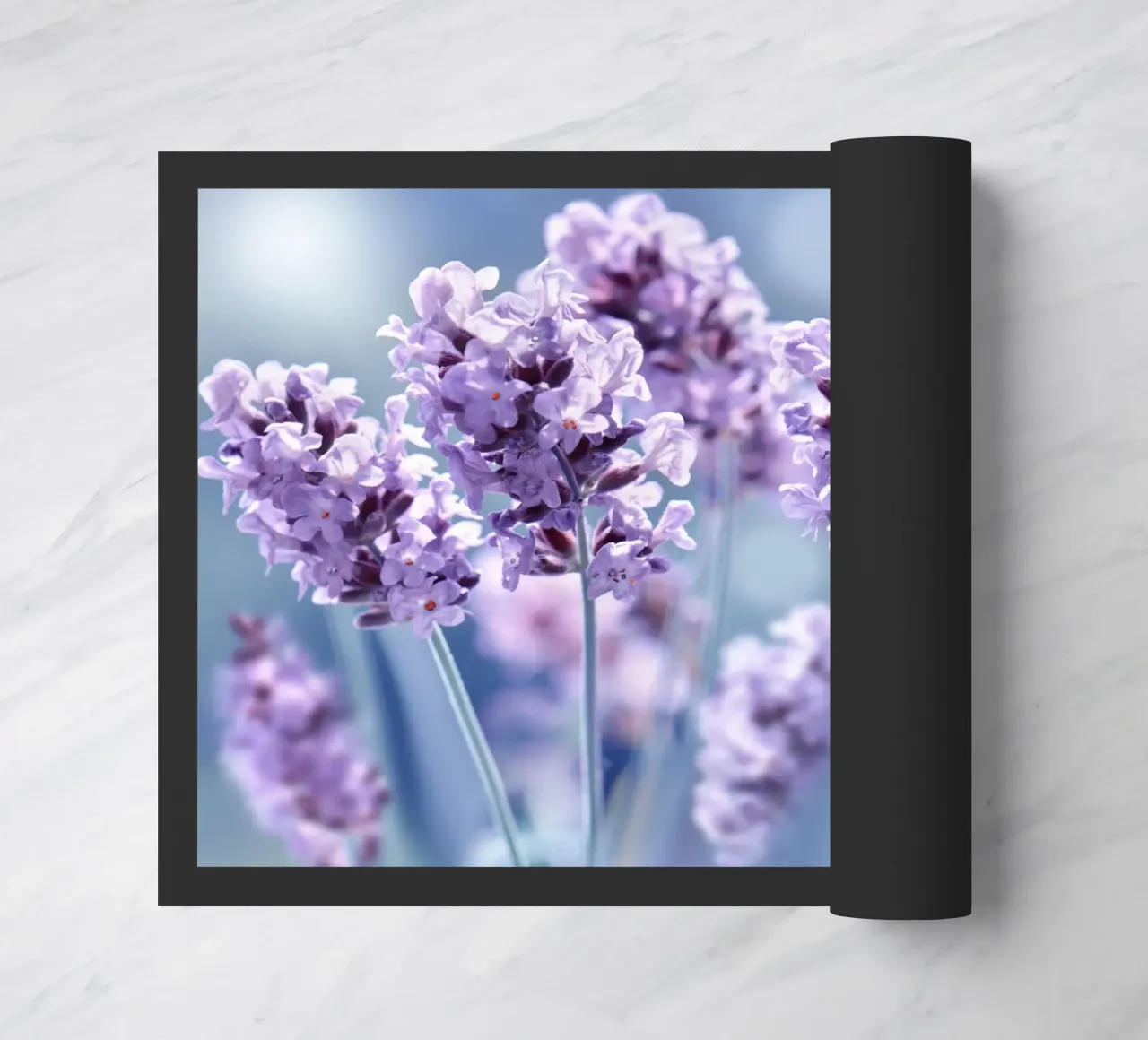 Lavender doormat by Atteloi