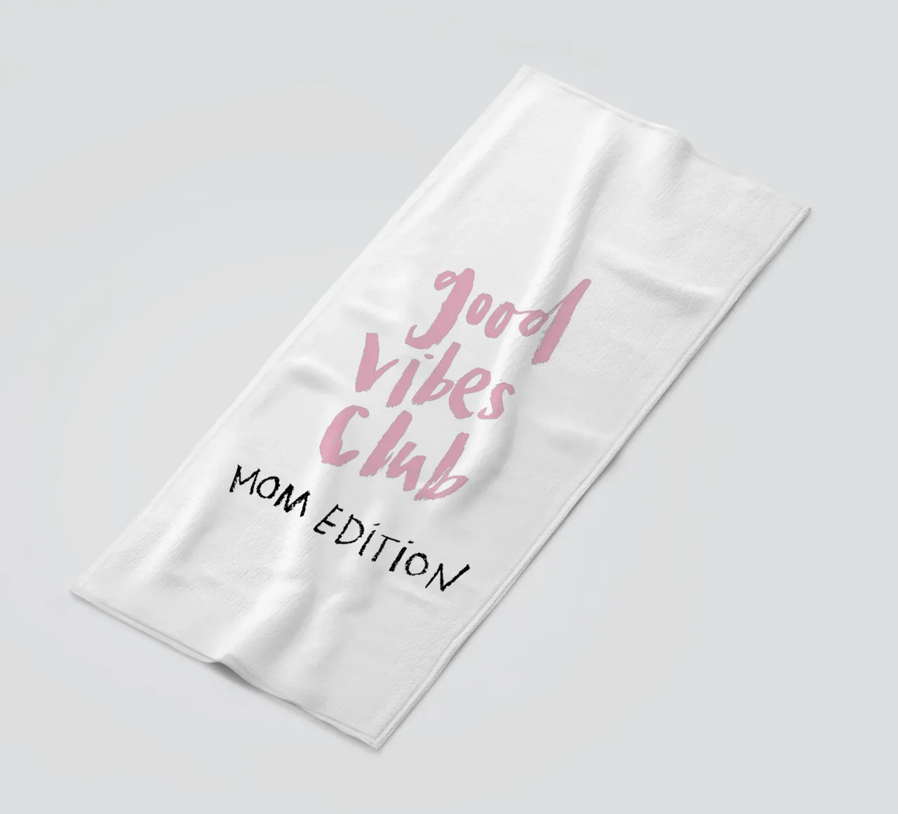 Good vibes Club - Mom Edition telo mare da Brushmeetspaper