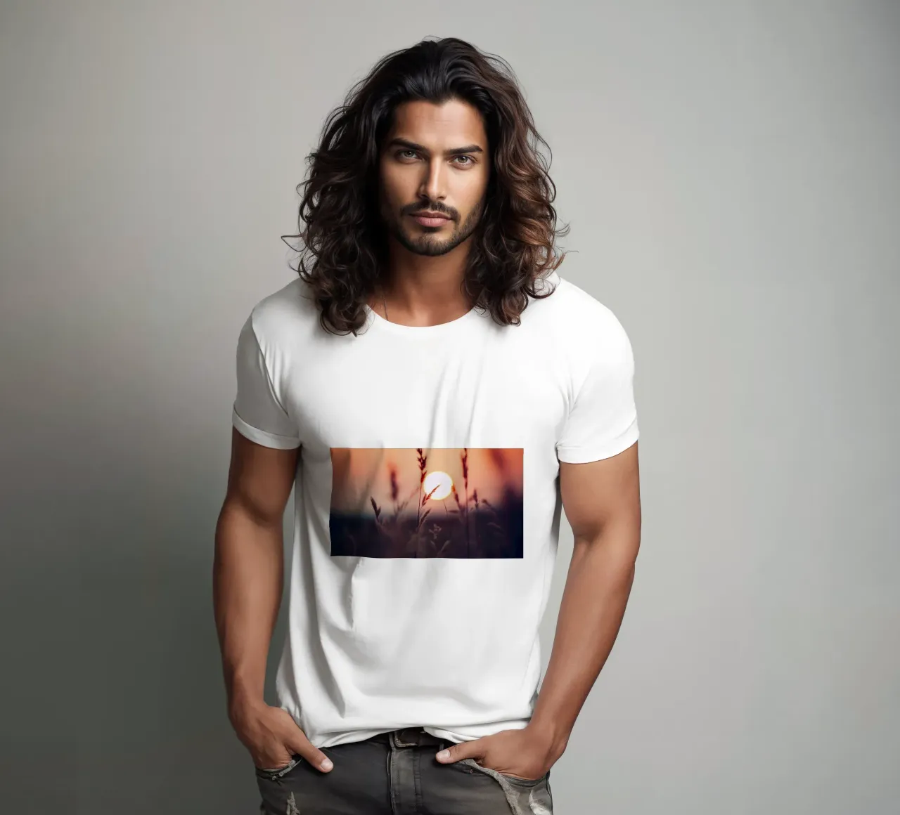 Glowing Sun t-shirt da treechild