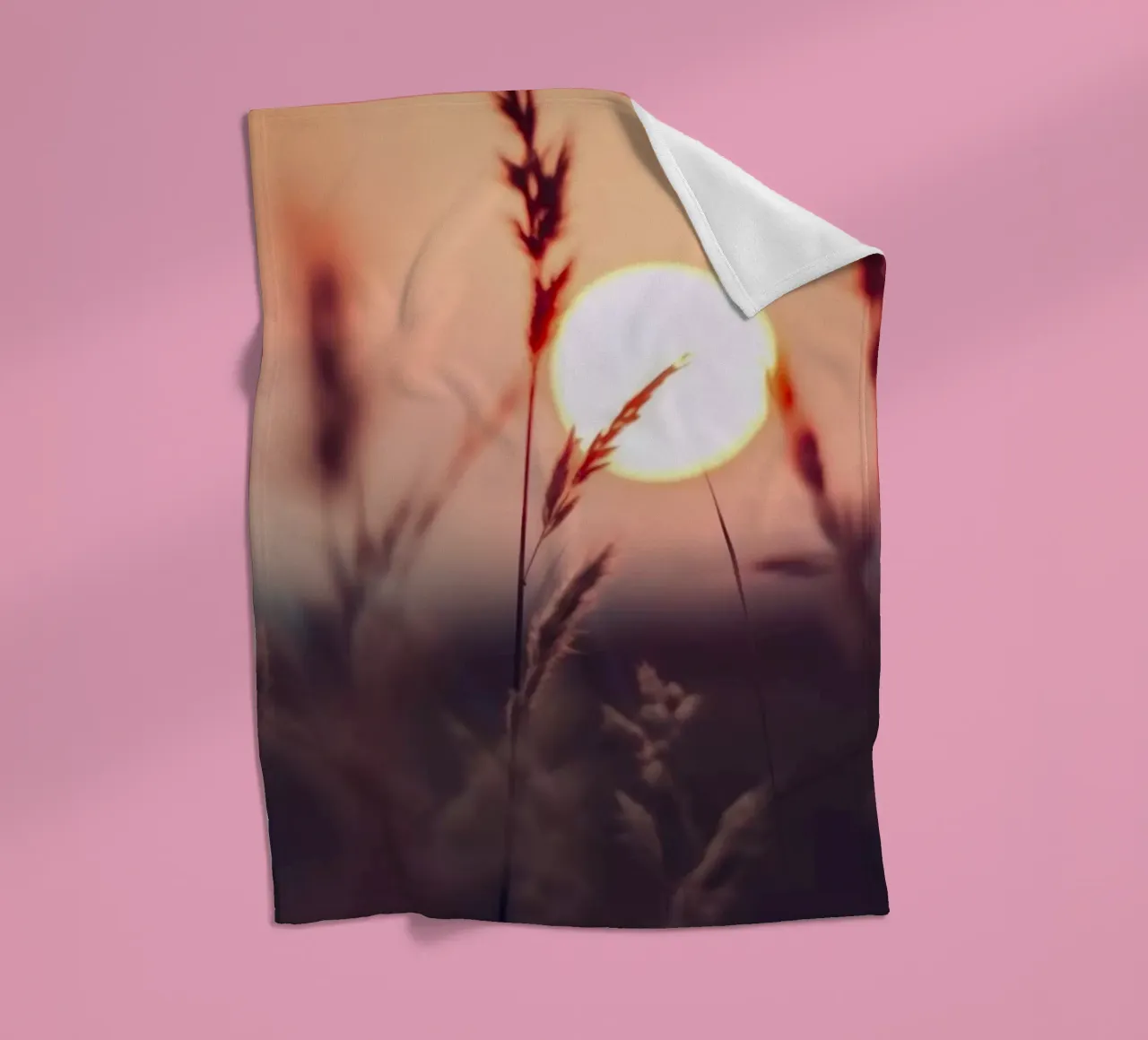 Glowing Sun coperta in pile da treechild