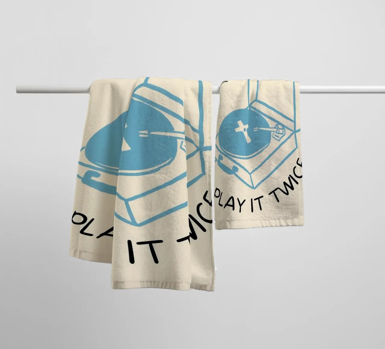 If It's Truth, Play It Twice Art Print towel by vintagepod